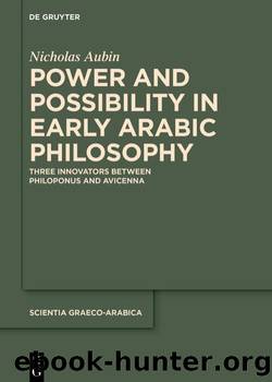 Power and Possibility in Early Arabic Philosophy by Nicholas Allan Aubin;