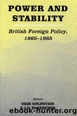 Power and Stability by Goldstein Erik;McKercher Brian;