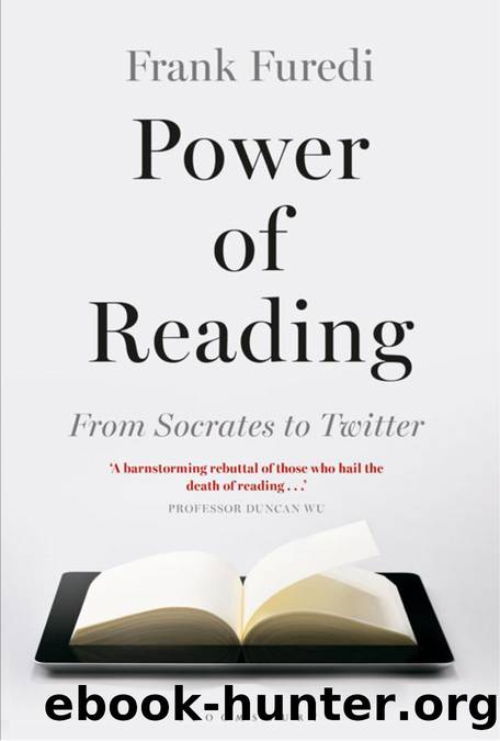 Power of Reading by Frank Furedi