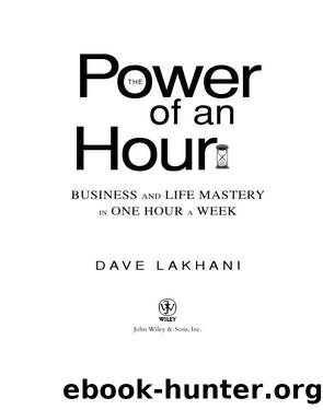 Power of an Hour by Dave Lakhani