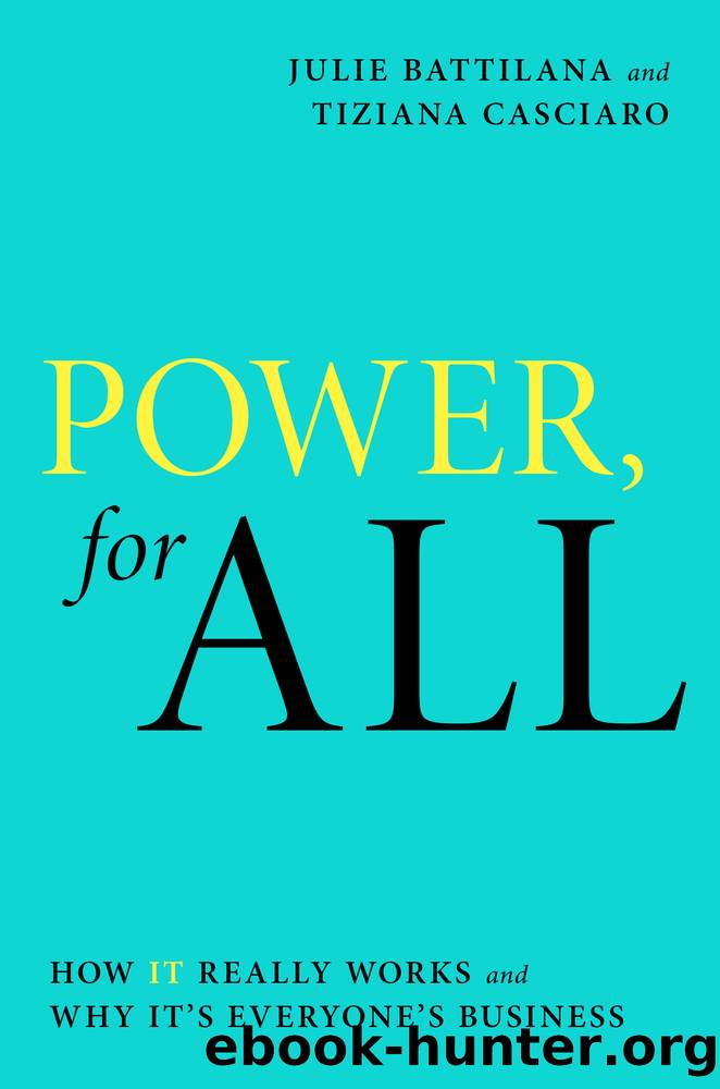 Power, for All: How It Really Works and Why It's Everyone's Business by Julie Battilana & Tiziana Casciaro