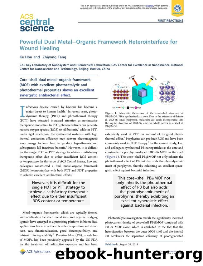Powerful Dual MetalâOrganic Framework Heterointerface for Wound Healing by Ke Hou & Zhiyong Tang (ORCID: 0000-0003-0610-0064)