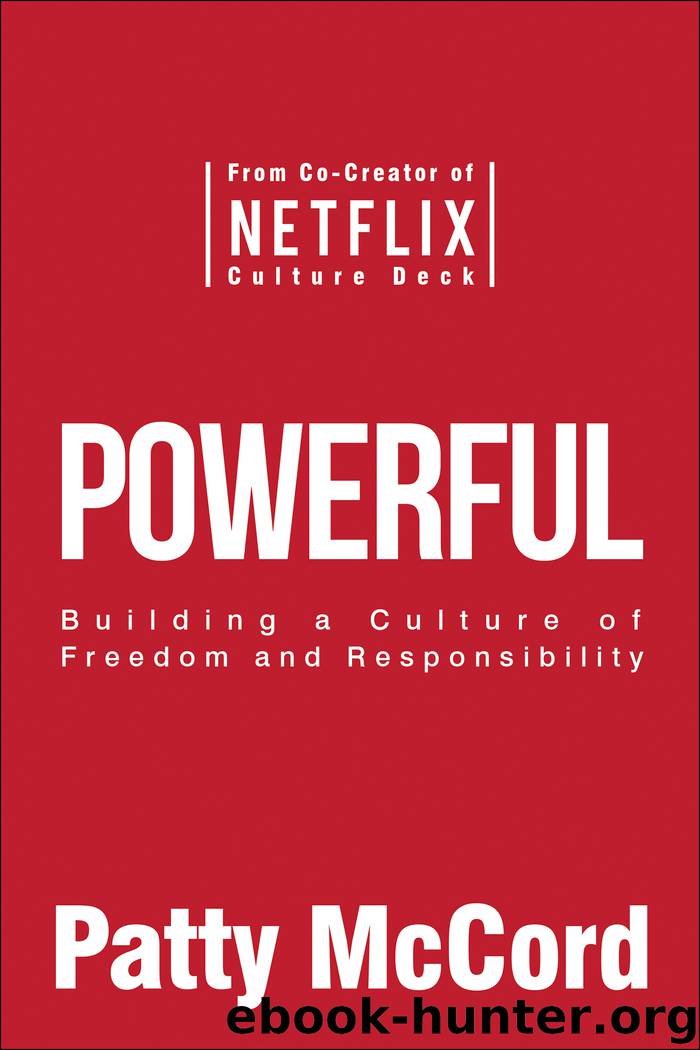 Powerful by Patty McCord