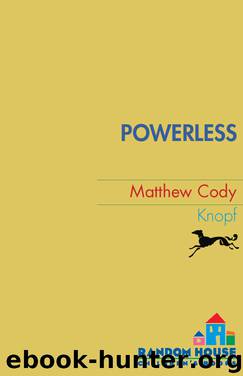 Powerless by Matthew Cody