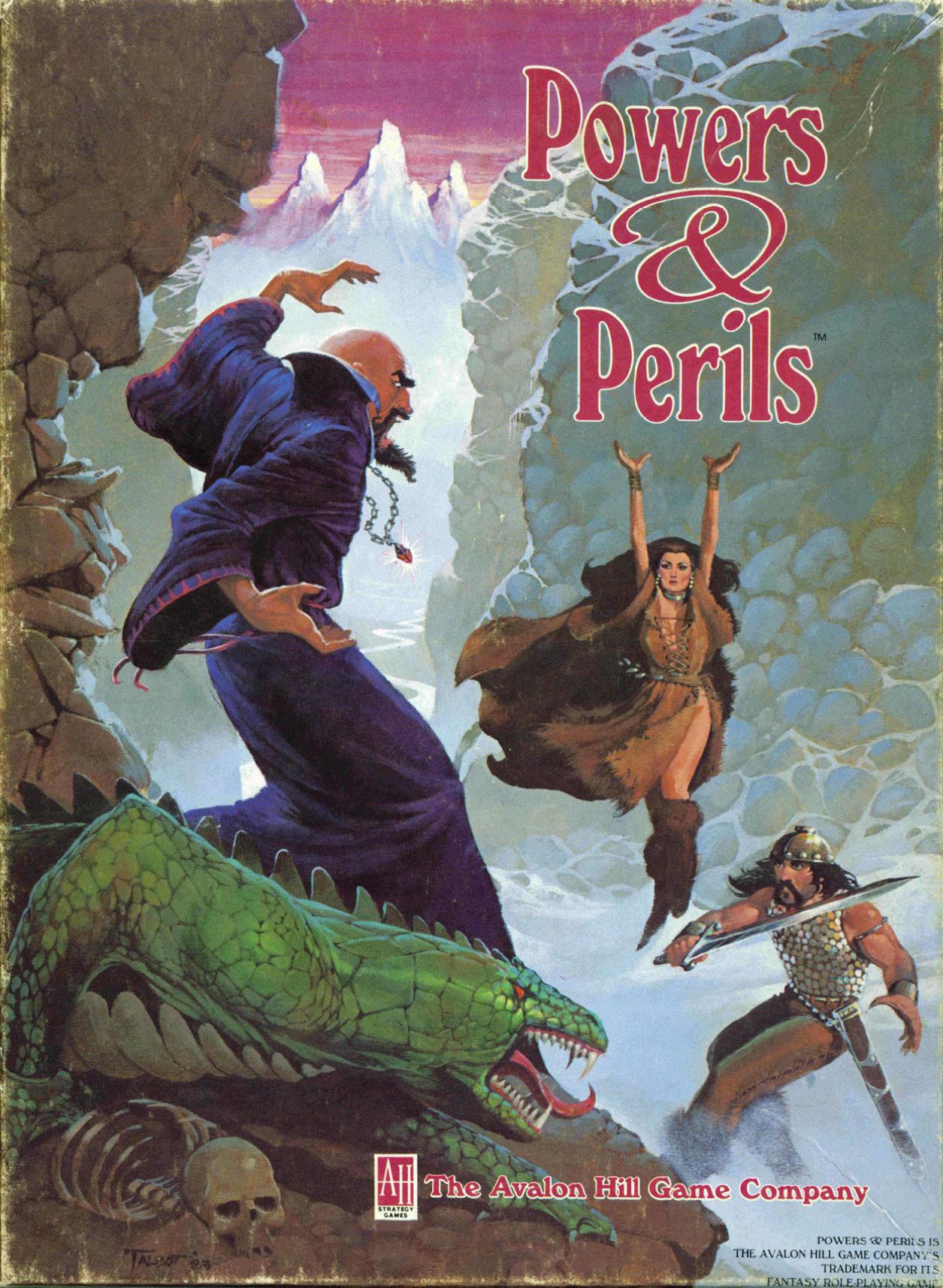 Powers & Perils Player's Guide Revised by Unknown