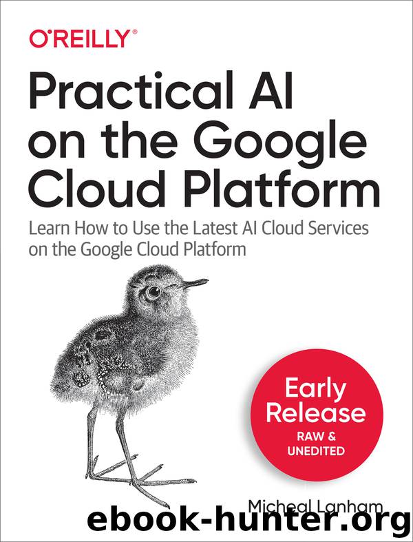Practical AI on the Google Cloud Platform by Micheal Lanham
