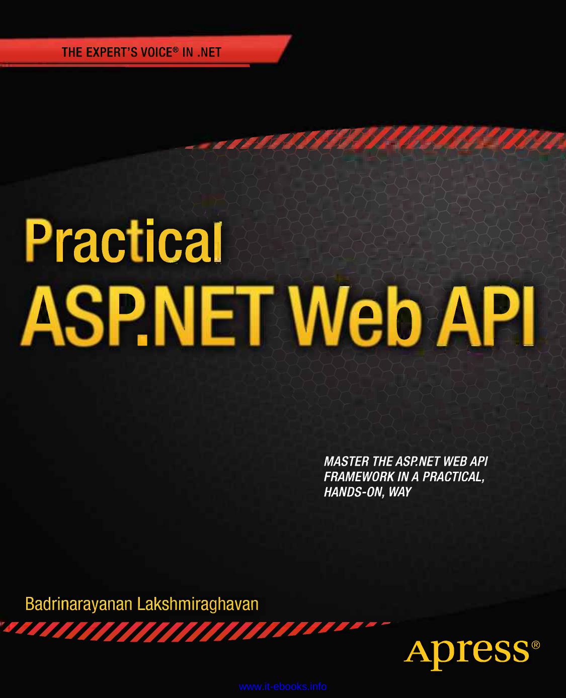 Practical ASP.NET Web API by Badrinarayanan Lakshmiraghavan