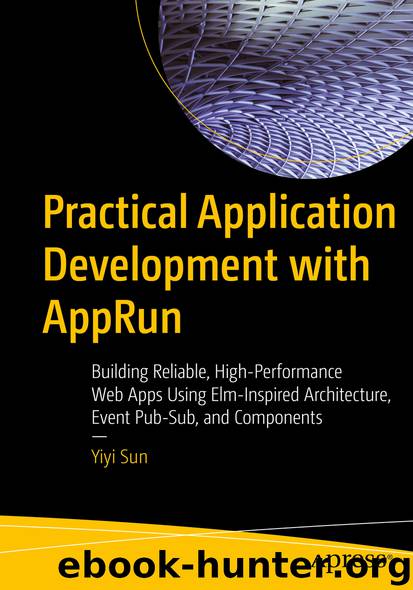 Practical Application Development with AppRun by Yiyi Sun