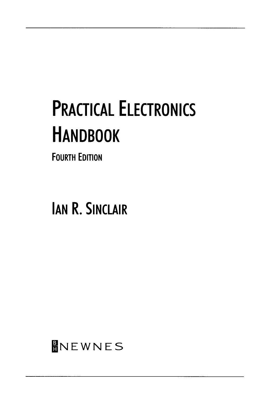 Practical Electronics Handbook by Ian Sinclair
