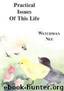 Practical Issues of This Life by Watchman Nee