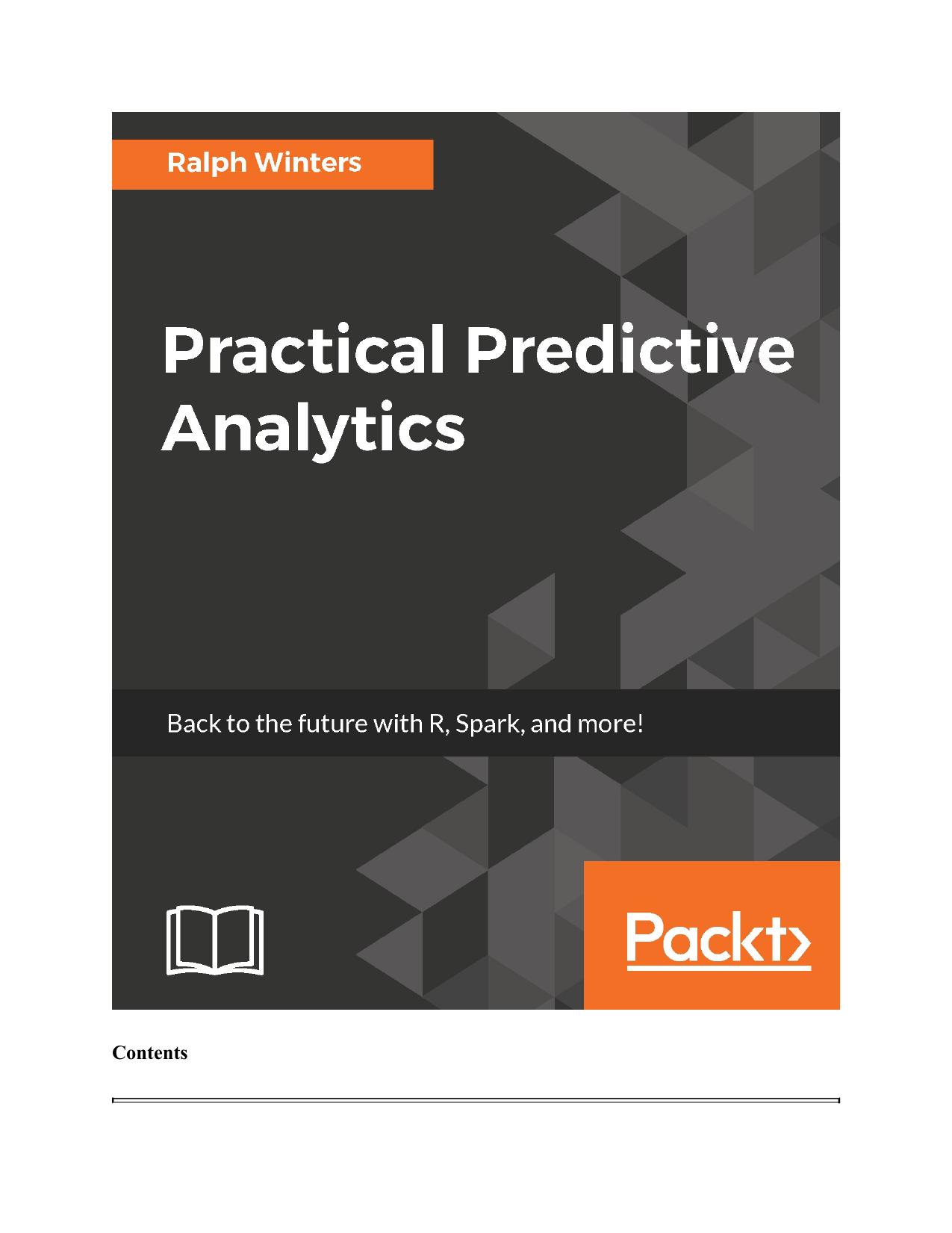 Practical Predictive Analytics by Ralph Winters