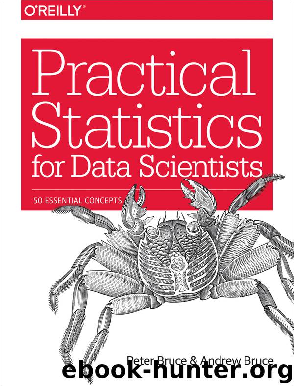 Practical Statistics for Data Scientists by Peter Bruce Andrew Bruce