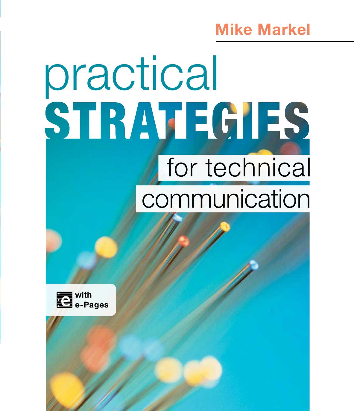 Practical Strategies for Technical Communication by Mike Markel