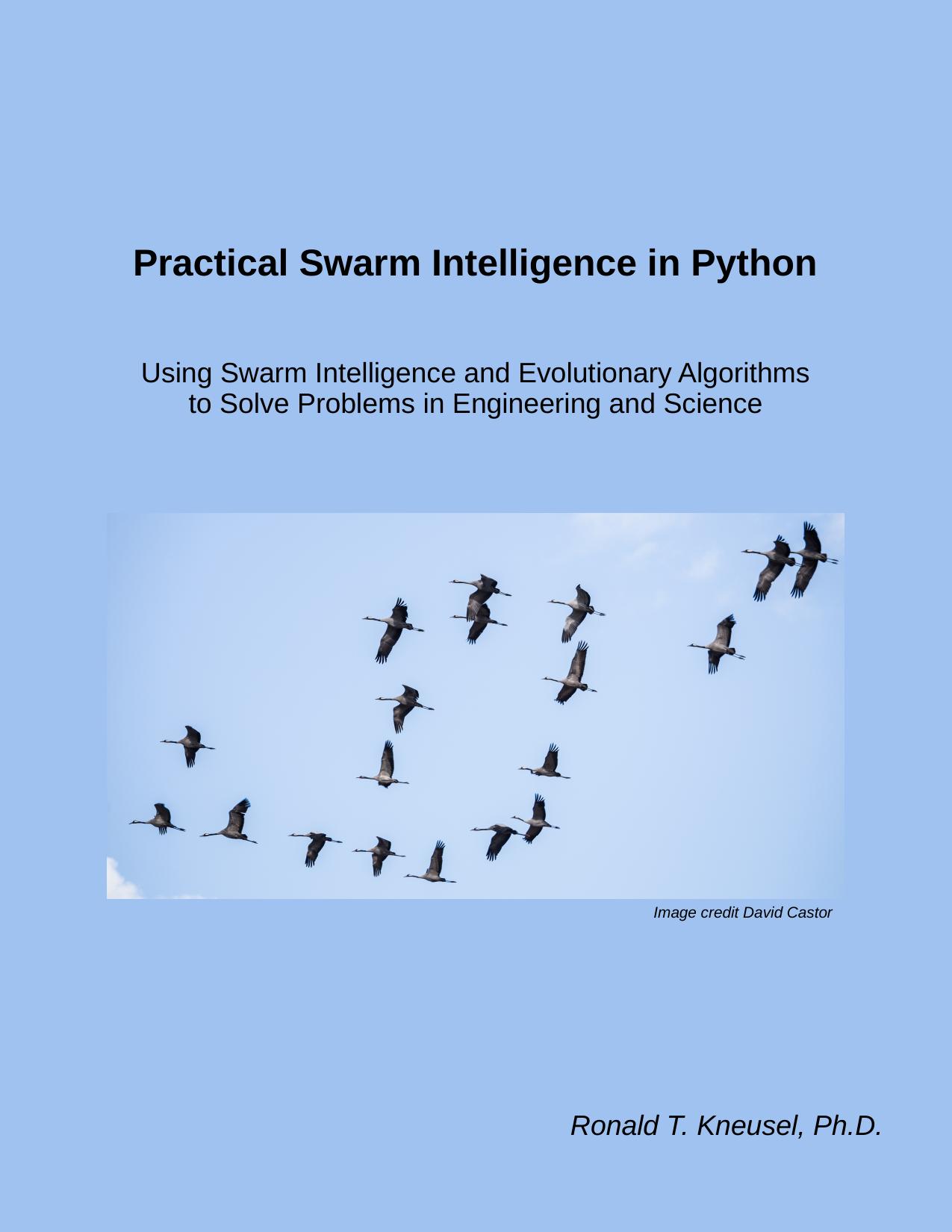 Practical Swarm Intelligence in Python Using. Swarm Intelligence and Evolutionary Algorithms to Solve Problems in Engineering and Science by Ronald T. Kneusel Ph.D