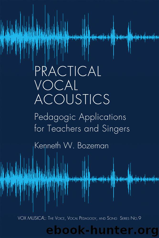 Practical Vocal Acoustics: Pedagogic Applications for Teachers and Singers by Kenneth W. Bozeman