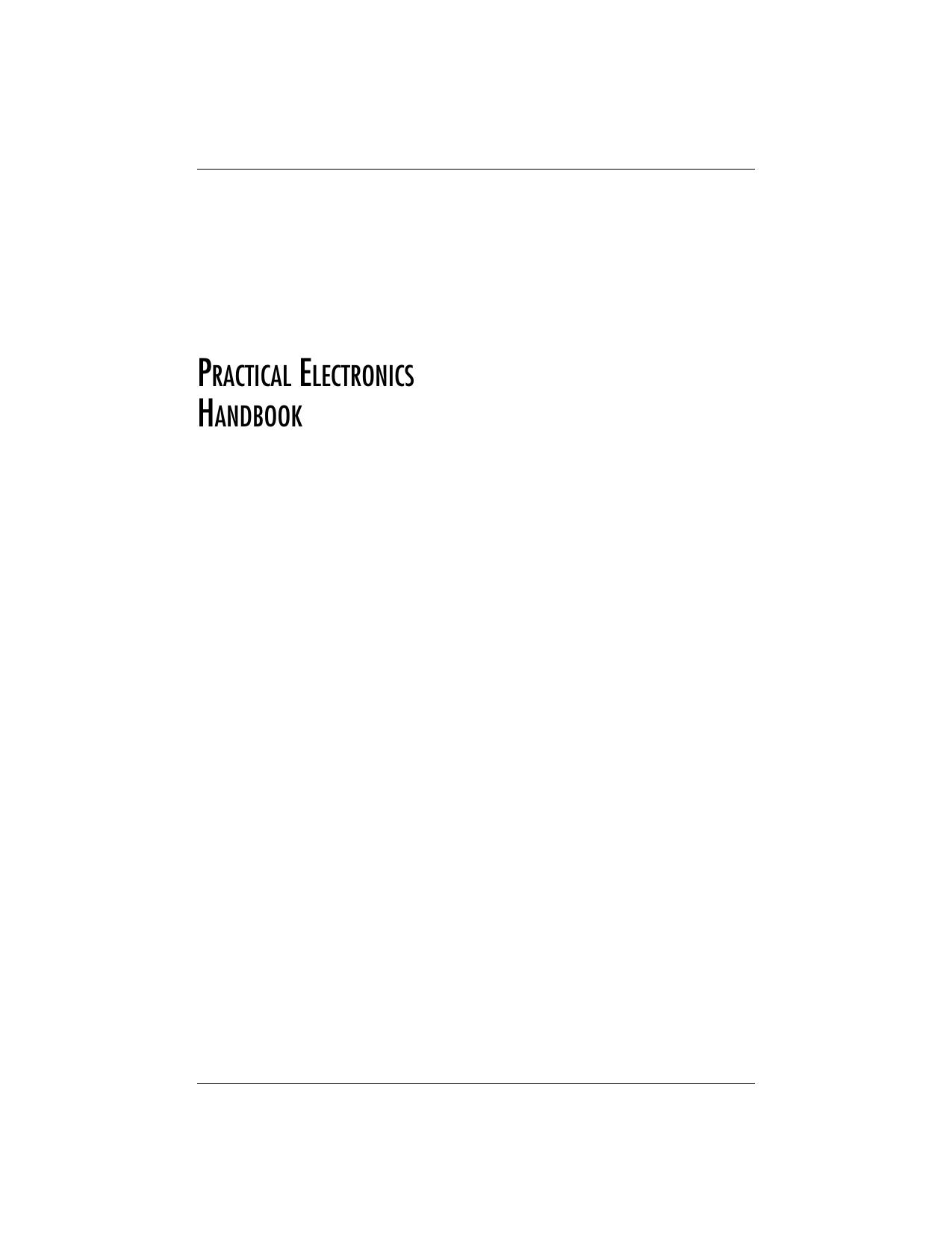 Practical electronics handbook by Dunton