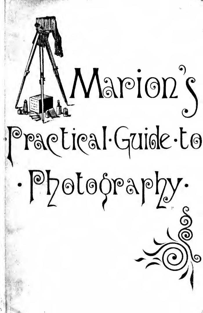 Practical guide to photography by Marion & Co. (London)