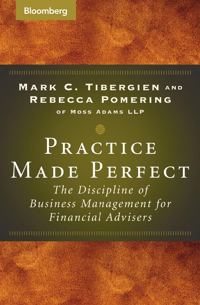 Practice Made Perfect: The Discipline of Business Management for Financial Advisors by Mark C. Tibergien