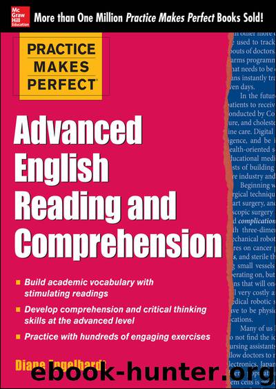 Practice Makes Perfect Advanced English Reading and Comprehension by Diane Engelhardt
