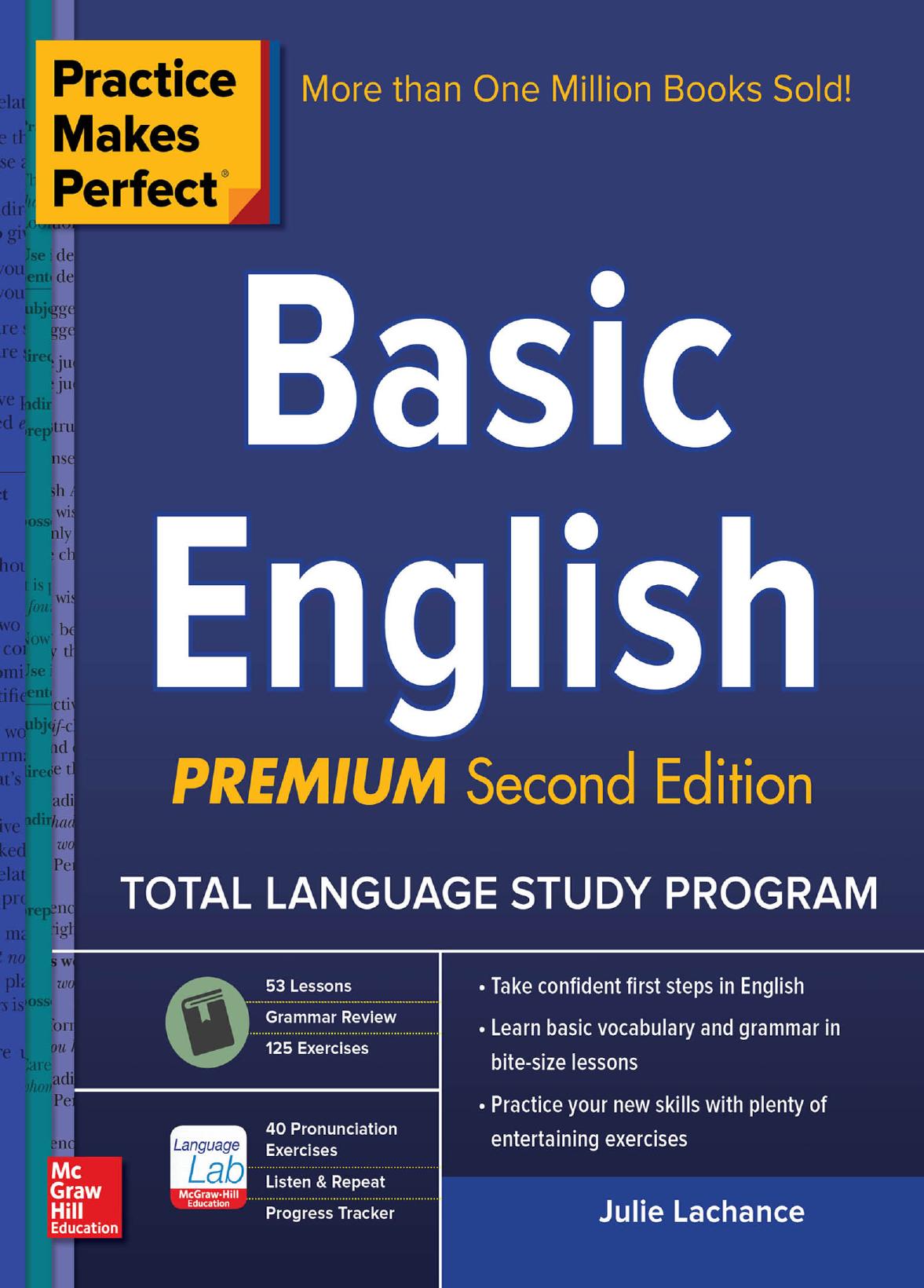 Practice Makes Perfect Basic English by Julie Lachance