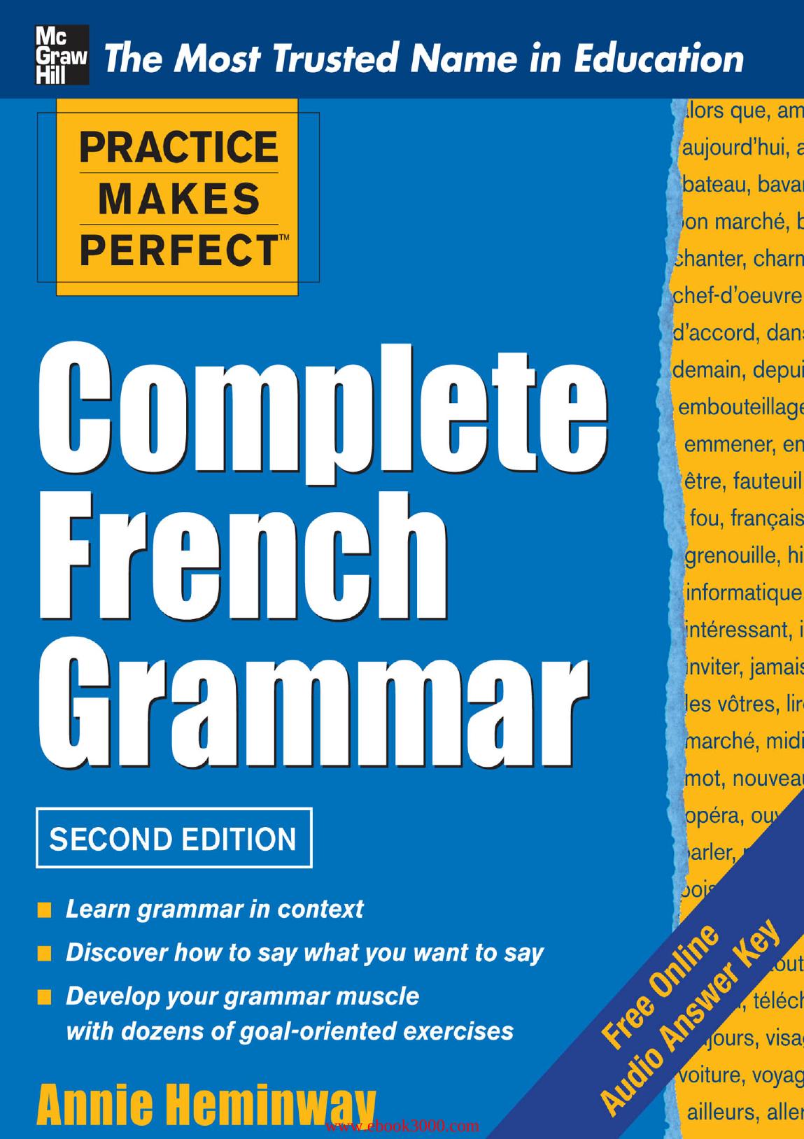 Practice Makes Perfect Complete French Grammar, 2 edition by Unknow