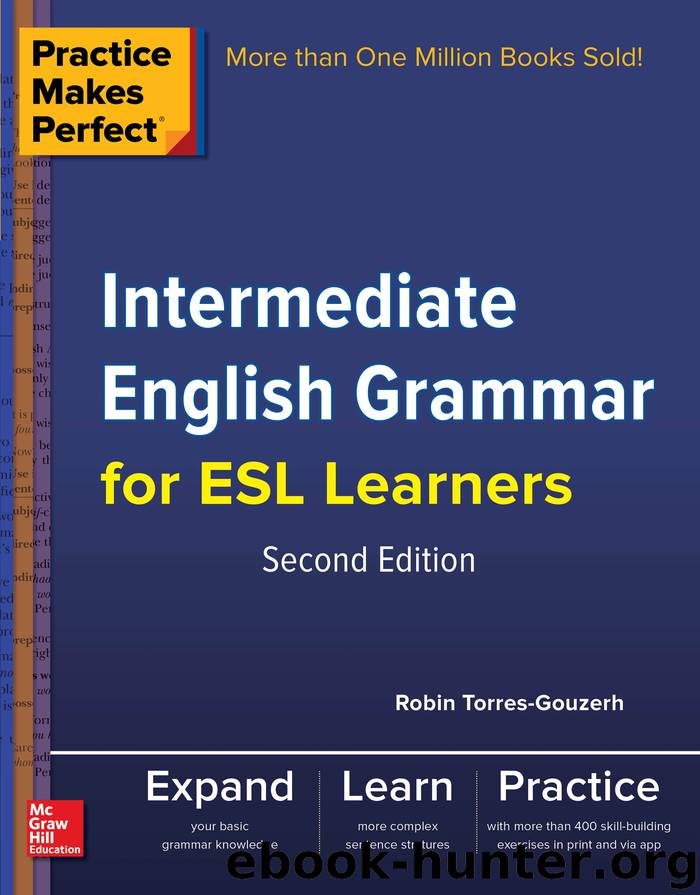 Practice Makes Perfect Intermediate English Grammar for ESL Learners by Robin Torres-Gouzerh