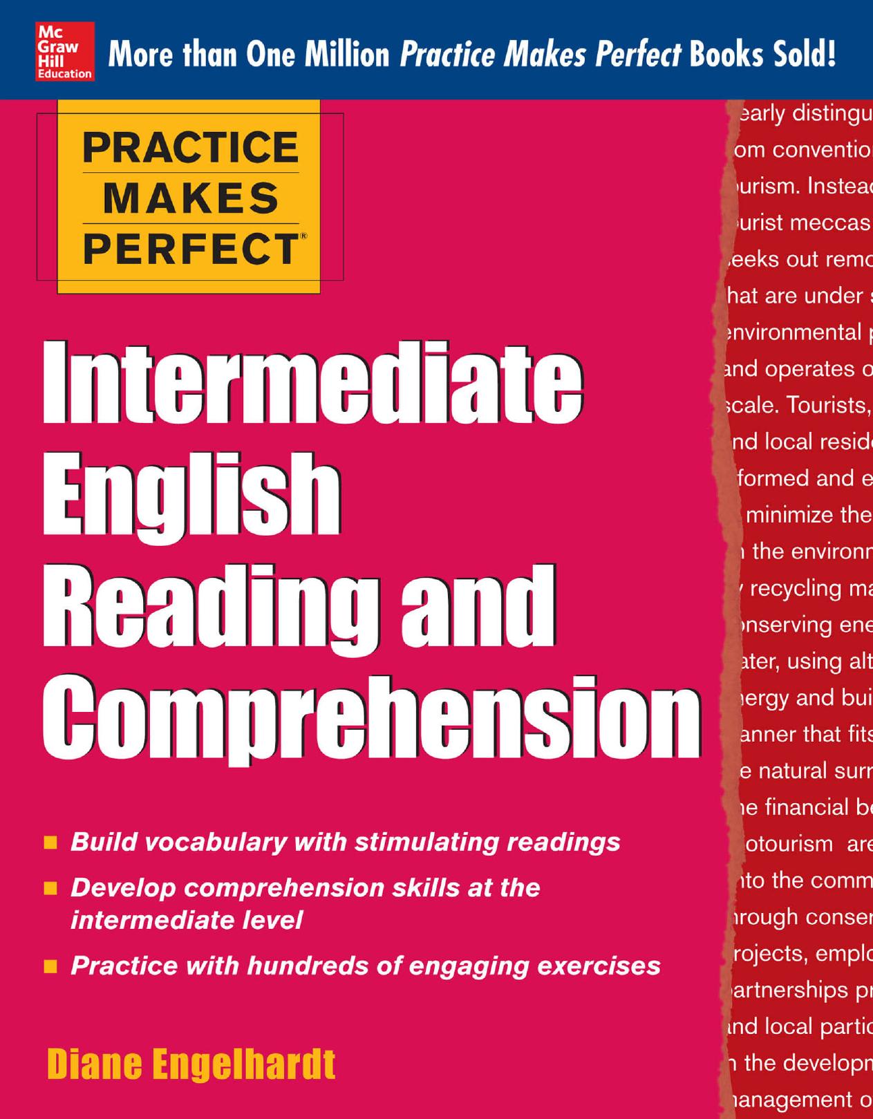 Practice Makes Perfect Intermediate English Reading and Comprehension by Diane Engelhardt