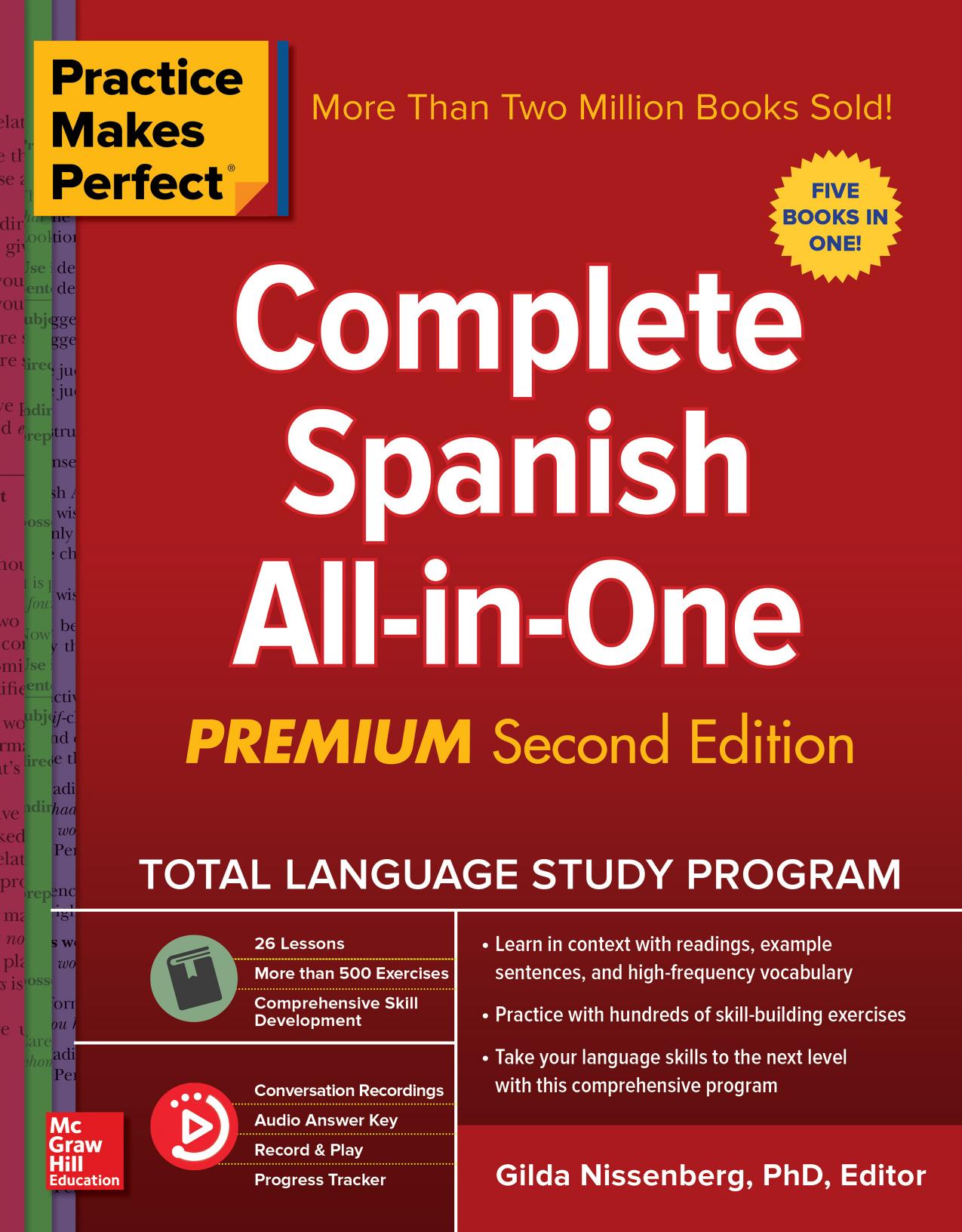 Practice Makes Perfect: Complete Spanish All-in-One, 2nd Edition by Unknow