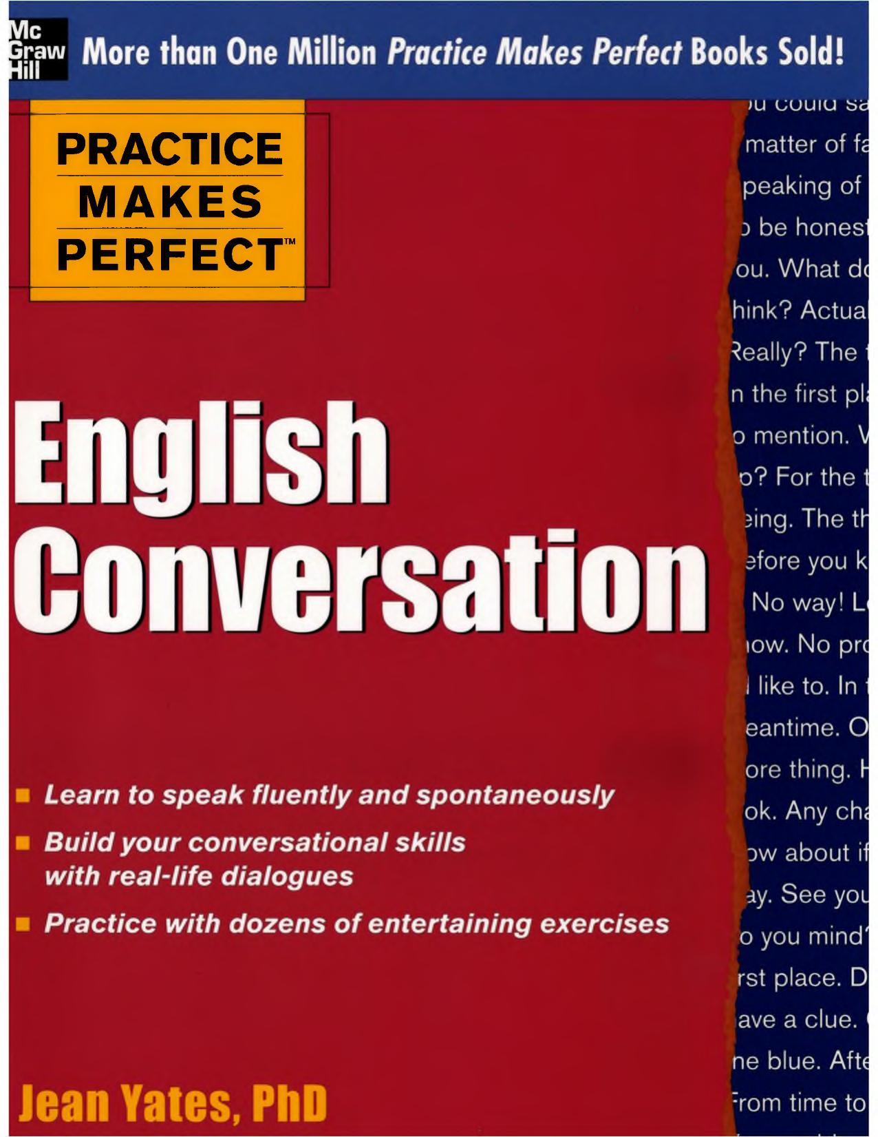 Practice Makes Perfect: English Conversation by Jean Yates