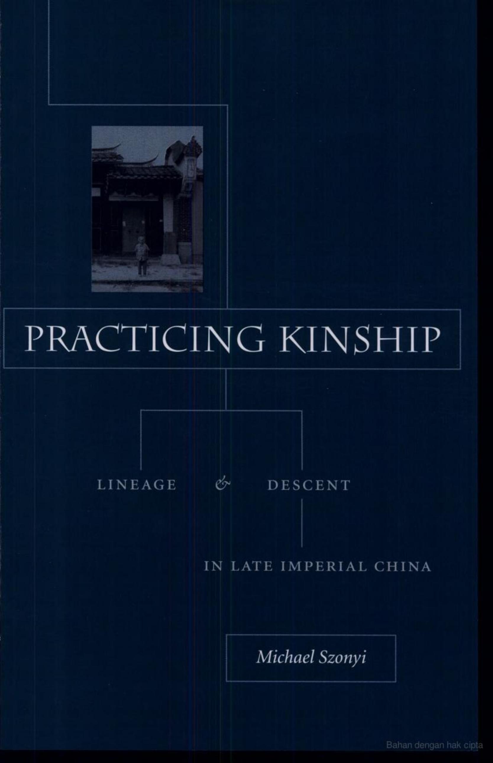 Practicing Kinship: Lineage and Descent in Late Imperial China by Michael Szonyi