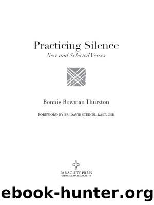 Practicing Silence by Bonnie Thurston