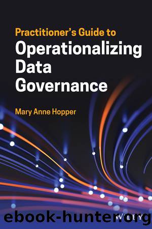 Practitioner's Guide to Operationalizing Data Governance by Mary Anne Hopper