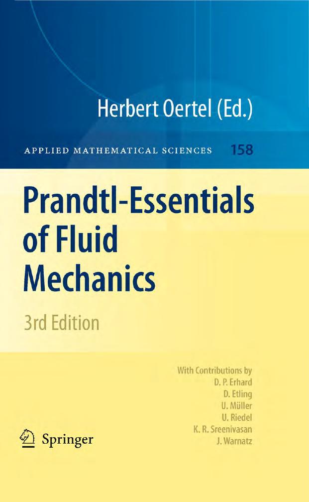 PrandtlâEssentials of Fluid Mechanics, Third Edition by unknow