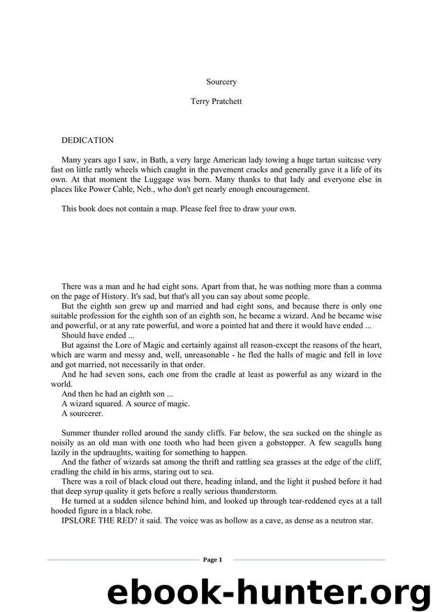 Pratchett, Terry - Discworld 05 - Sourcery by Pratchett Terry