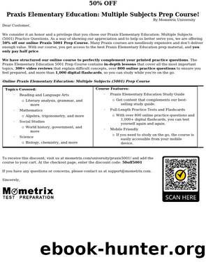 Praxis II Elementary Education: Multiple Subjects (5001) Exam Secrets Study Guide by Praxis II Exam Secrets Test Prep Staff