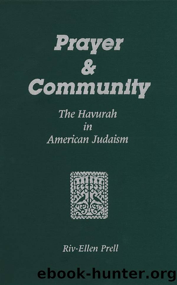 Prayer & Community by Prell Riv-Ellen;
