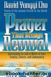 Prayer That Brings Revival by David Yonggi Cho