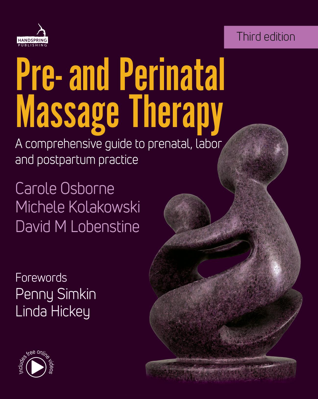 Pre- and perinatal massage therapy : a comprehensive guide to prenatal, labor and post-partum practice by David Lobenstine; Carole Osborne; Michele Kolakowski