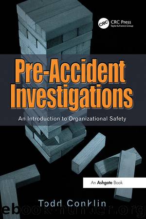Pre-Accident Investigations by Todd Conklin