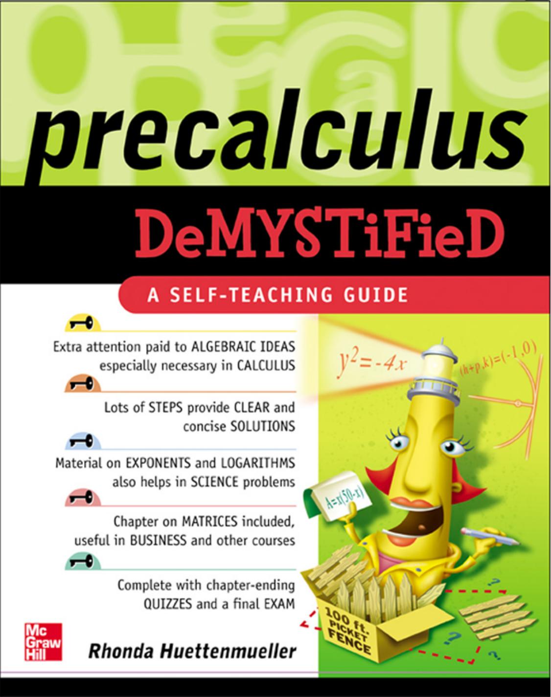 Precalculus demystified by Rhonda Huettenmueller