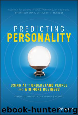 Predicting Personality by Drew D'Agostino & Greg Skloot