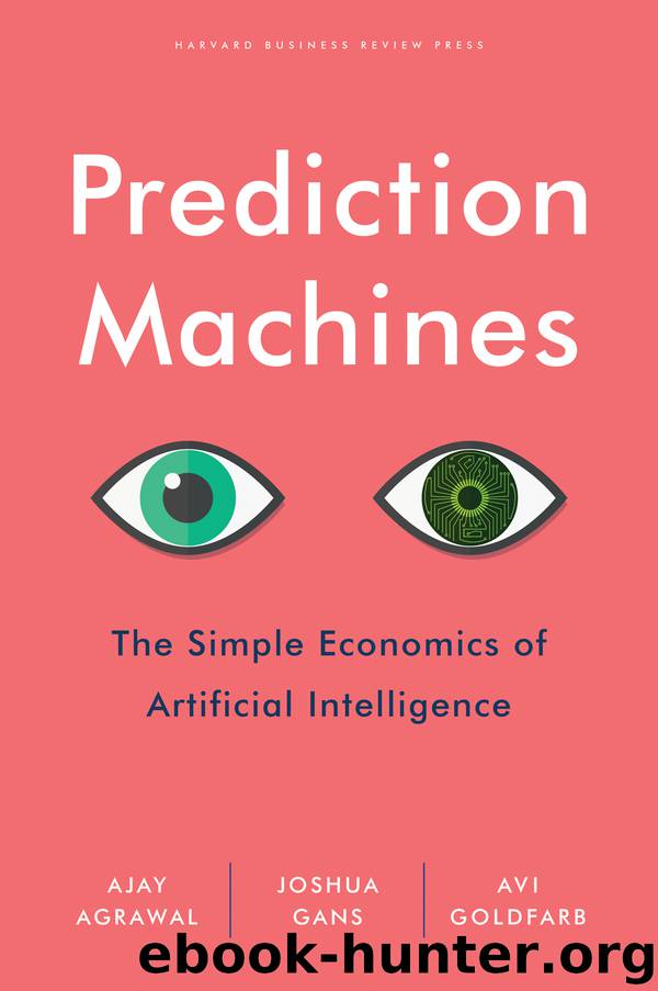 Prediction Machines: The Simple Economics of Artificial Intelligence by Ajay Agrawal Joshua Gans & Avi Goldfarb