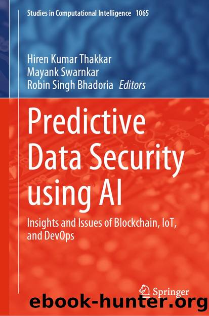 Predictive Data Security using AI by Unknown