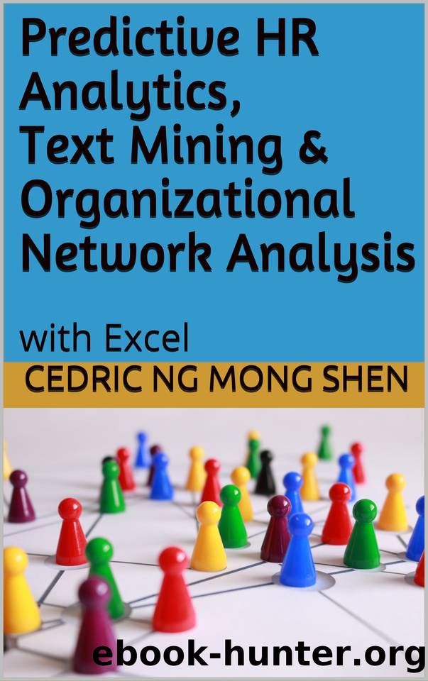 Predictive HR Analytics, Text Mining & Organizational Network Analysis: with Excel by Mong Shen Ng