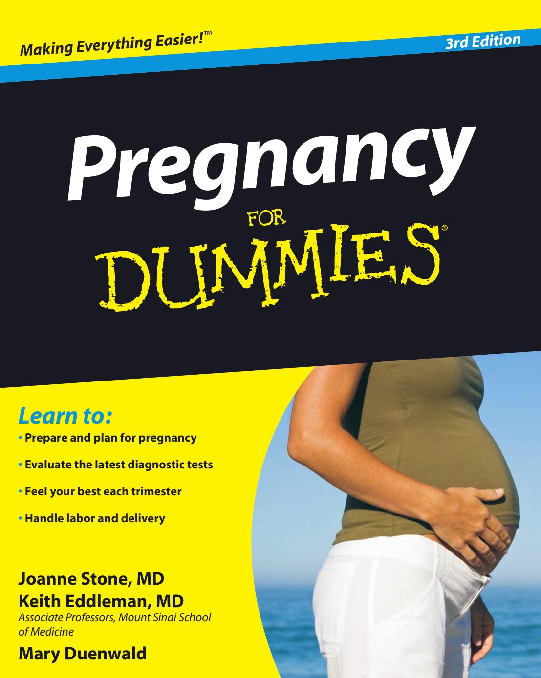 Pregnancy for dummies by Joanne Stone Keith Eddleman Mary Duenwald