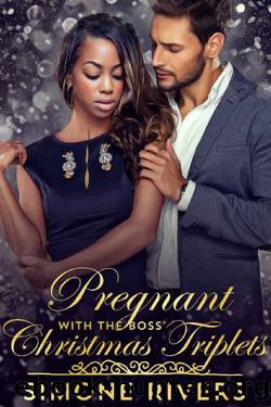 Pregnant With the Boss' Christmas Triplets by Simone Rivers
