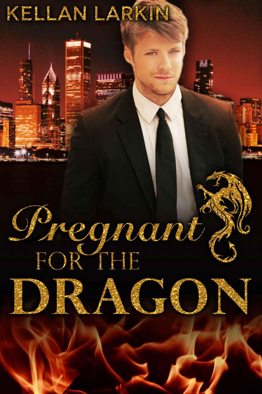 Pregnant for the Dragon: M/M Gay Shifter Mpreg Romance (Dragons of Lake City Book 3) by Larkin Kellan
