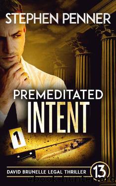 Premeditated Intent: David Brunelle Legal Thrillers Book 13 by Stephen Penner