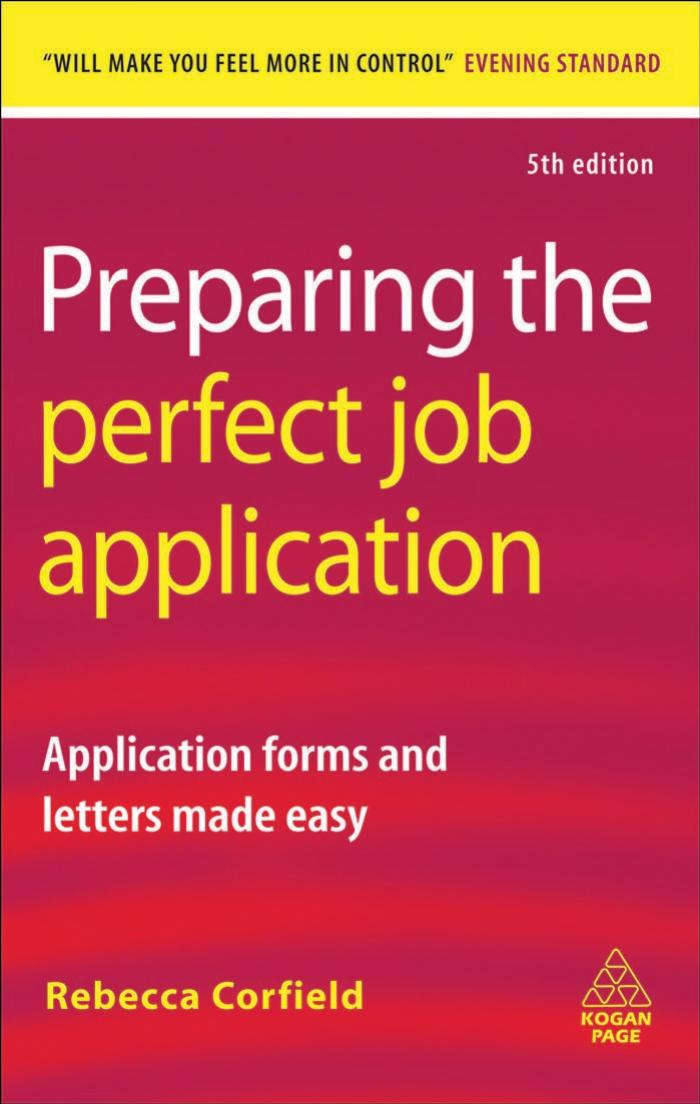Preparing the Perfect Job Application Prelims:Preparing the Perfect Job Application by Jean