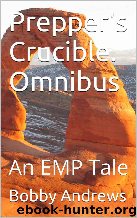 Prepper's Crucible (Omnibus, Volumes 1-3): A Post Apocalyptic Tale (Preppers Crucible) by Andrews Bobby